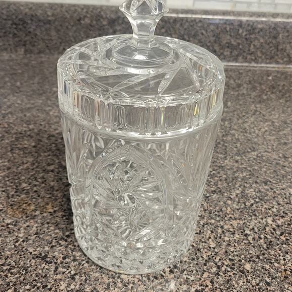 Vintage St. George Biscuit Barrell Tuscany Model Fan and Pinwheel design - Picture 8 of 10